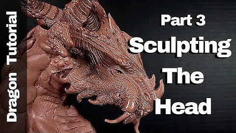 Dragon Sculpting Tutorial | Building Out the Dragon
