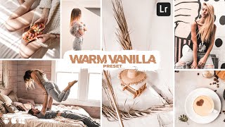 Warm Vanilla Preset  Lightroom Presets  Vanilla Presets  Vanilla Tones  Instagram Presets