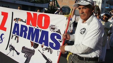 Mexico sues US gunmakers in unprecedented bid to stop arms trafficking • FRANCE 24 English
