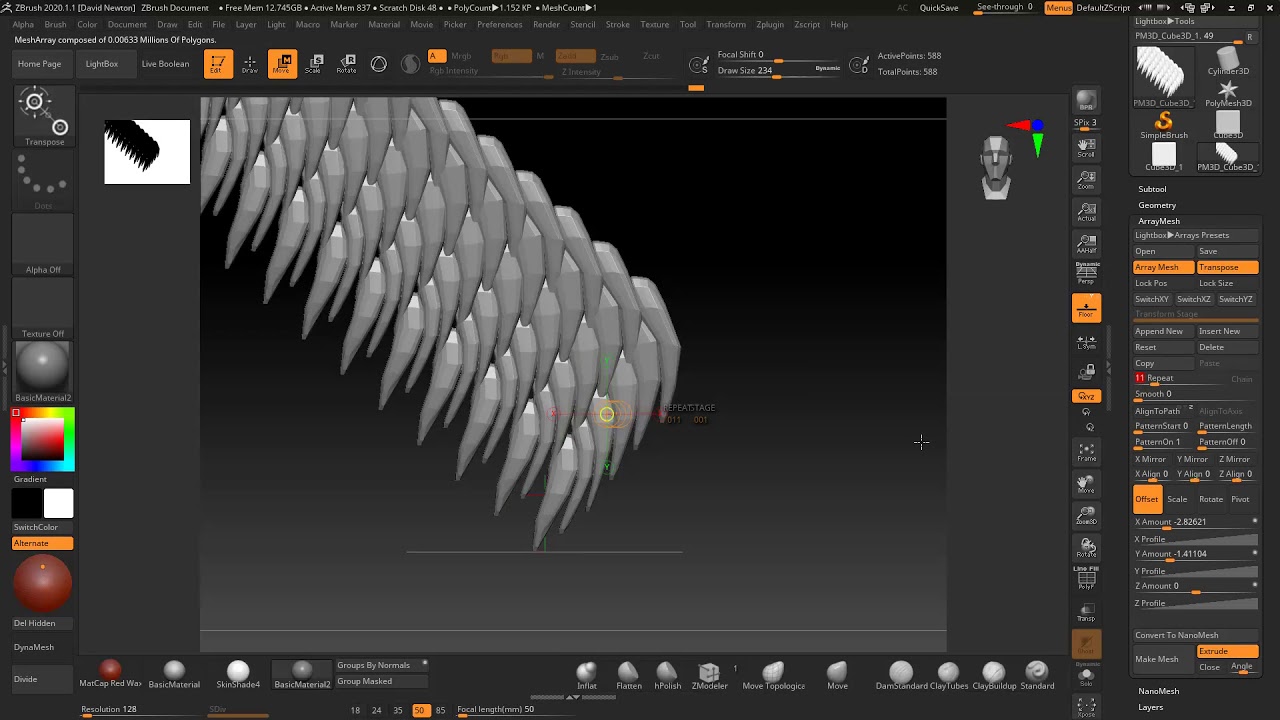 insect zbrush wing tutorial