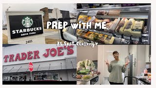 Vlogmas Episode 2: Prep With Me: 75 Soft Challenge Check In I  Grocery Hall  Low Cal Starbucks Drink screenshot 5