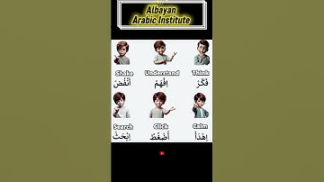 Learn Basic Arabic Imperative Verbs | Arabic for Beginners | Daily Commands | Dr. Sarwar Sajid