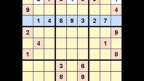 How to Solve Guardian Sudoku Hard 5294 July 9, 2021