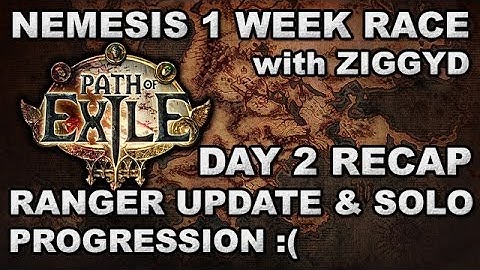 Path of Exile Nemesis 1 Week Race Day 2 Recap: Mourn ALL the RIPs!