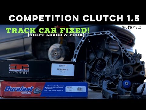 Competition Clutch 1.5 installed on my Honda Civic