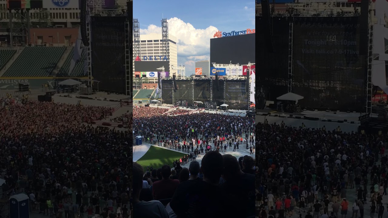 Volbeat Suntrust Park Atlanta GA July 2017