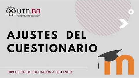 Tutorial de Cuestionarios en Moodle ¡Completo!