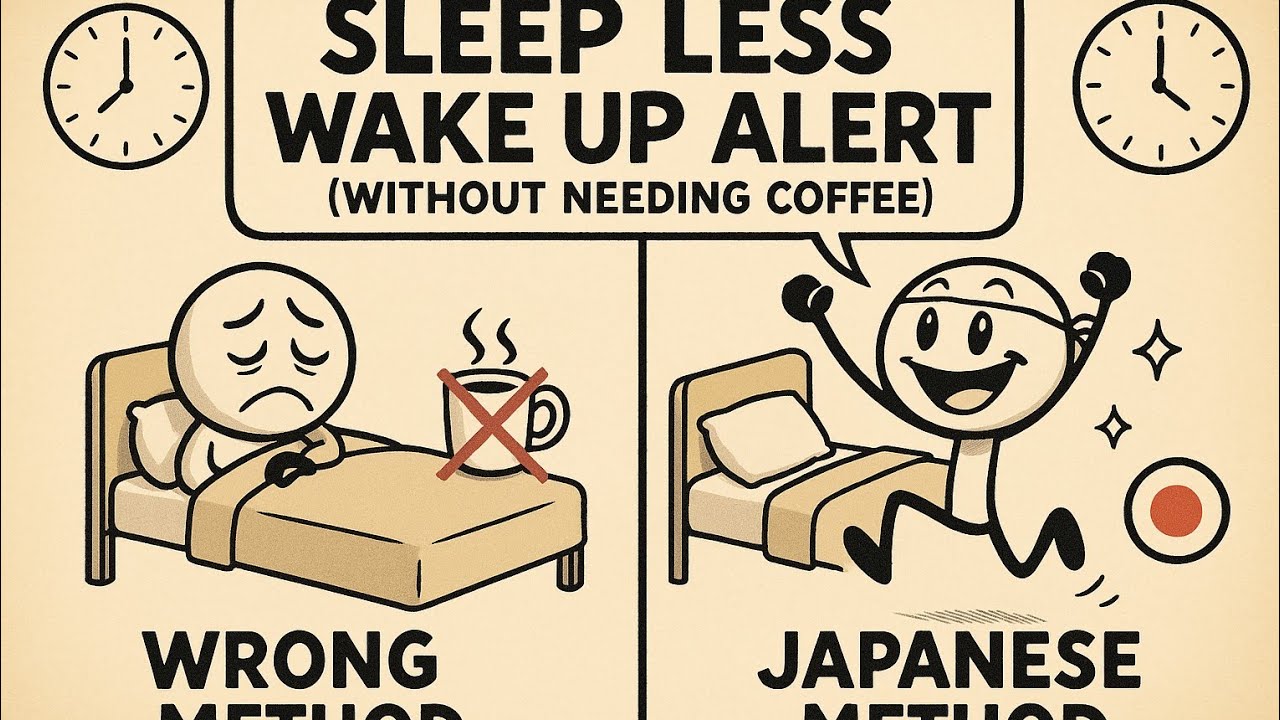 How to Sleep Less and Wake Up Energized Like the Japanese - YouTube