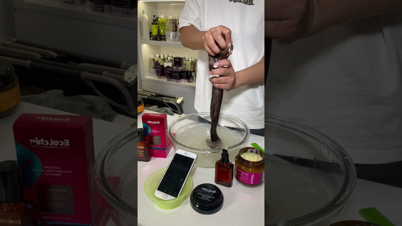 Ecolchi hair mask &hair oil