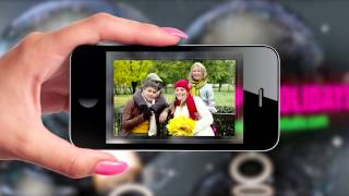 Holiday Animated Video Postcard screenshot 5