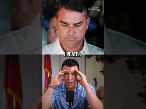 Video Flavio Bolsonaro Flees Brazil and Allowed to Stay in the US