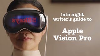 Apple Vision Pro for Writers  possibly