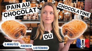 Pain au chocolat ou chocolatine ? | 5 Minutes Slow French for B1 and B2 🇫🇷