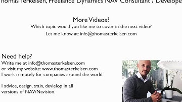 Dynamics NAV: Register Sale to the General Ledger