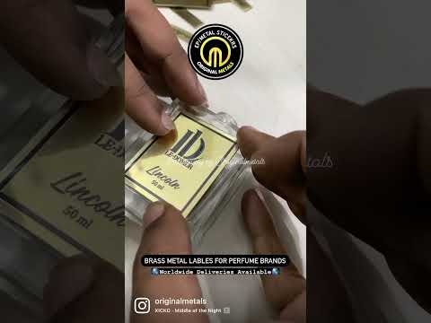 Perfume Bottle Metal