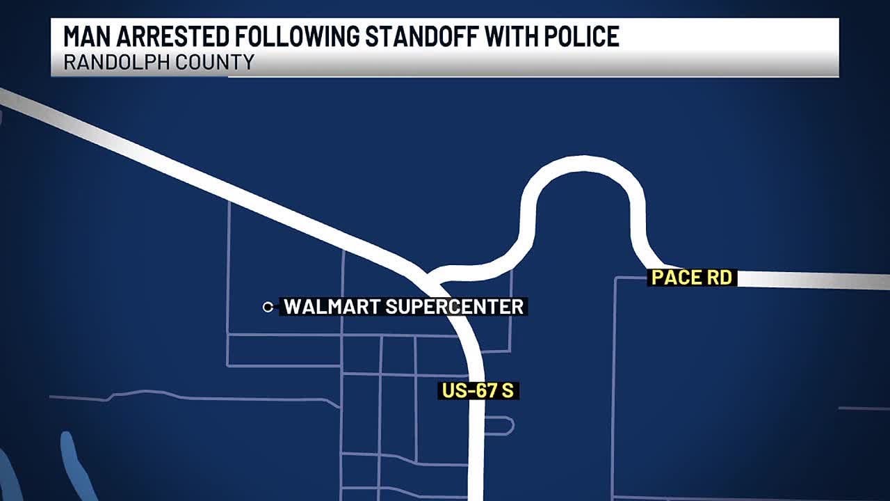 Man arrested following standoff with police - YouTube