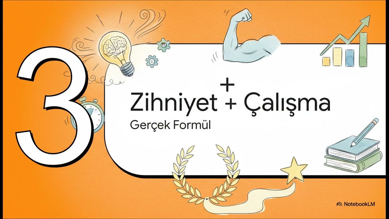 Başarı Çalışmakla mı Gelir, Yoksa Zihniyetle mi? (Gerçek Cevap Şaşırtacak)