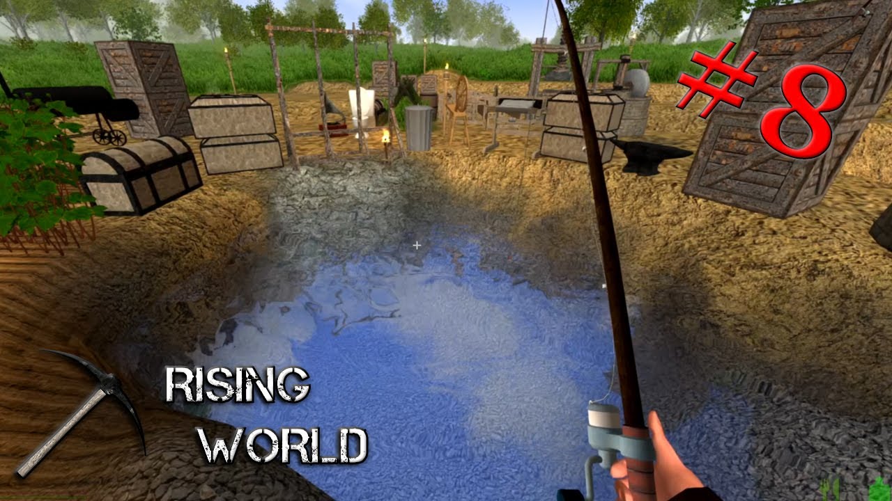 Just Keep Fishing | Rising World #8