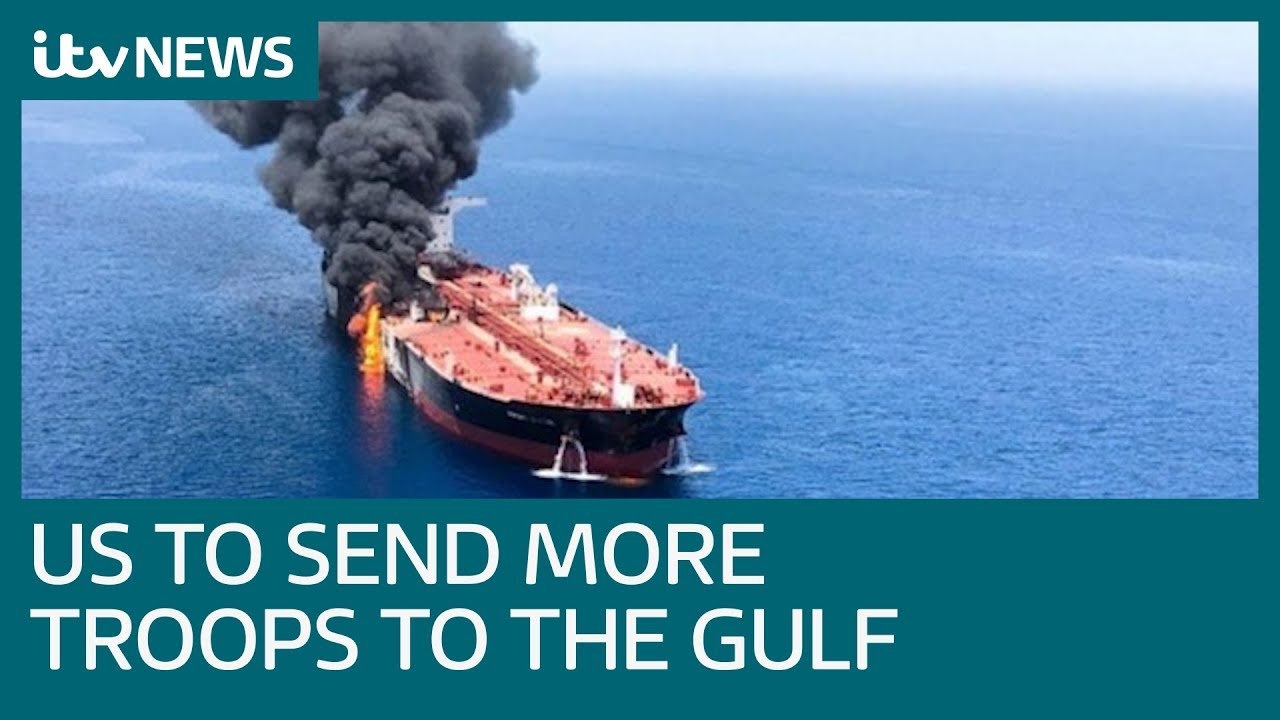 newspaper mockup US to send 1,000 extra troops to Middle East amid Iran tensions | ITV News