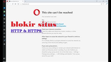 Blokir Situs HTTP Dan HTTPS Menggunakan Mikrotik