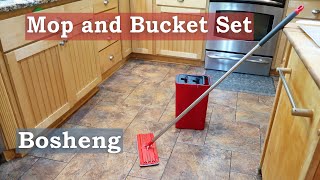 Easy Floor Cleaning🌞Bosheng Mop and Bucket Set👈 by Urban Ervin 8,483 views 1 year ago 5 minutes