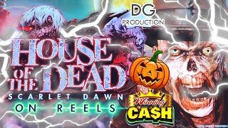 🧛🏻‍♀️🎃 House Of The Dead 🧛🏻‍♂️ Scarlet Dawn On Reels Winning Cash Halloween Slot Machine Las Vegas 🦇