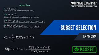 2.7 Subset Selection Net Worth