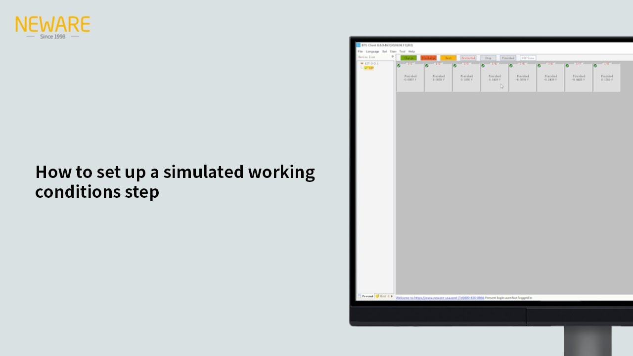 How to set up a simulated workingconditions step - YouTube