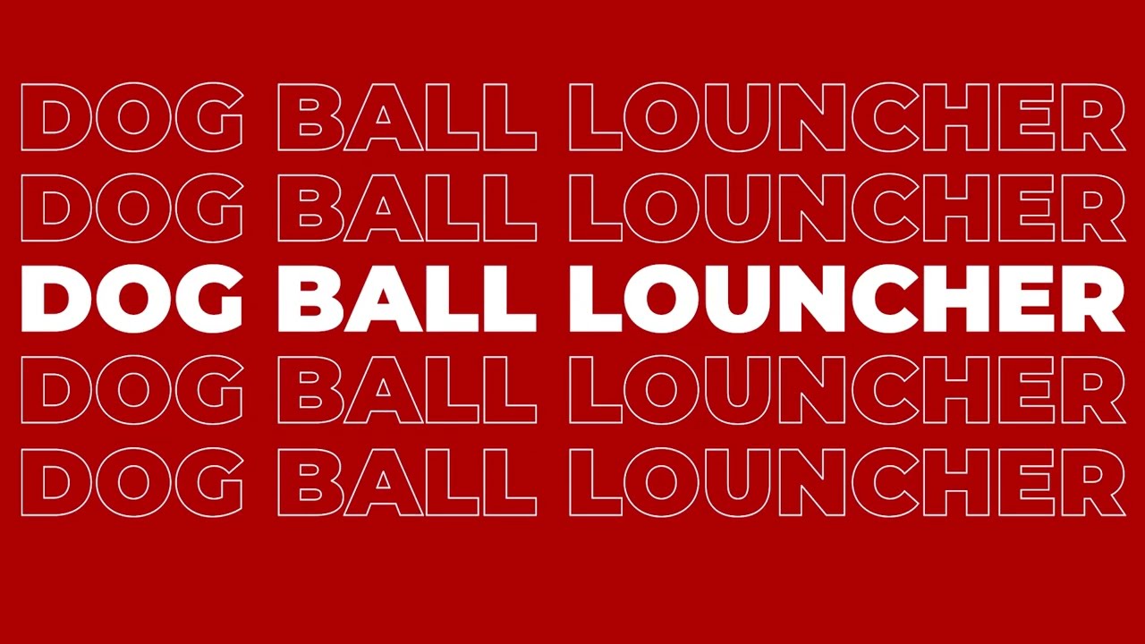 Dog Ball Launcher video