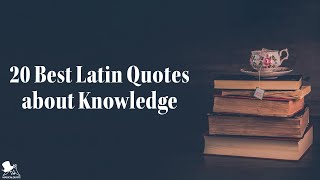 20 Best Latin Quotes about Knowledge