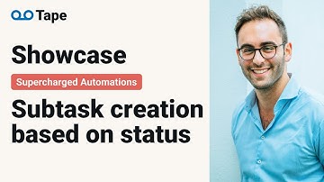 How to use workflow automation to create subtasks based on task status