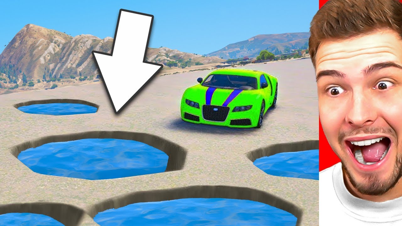 Der SCHWERSTE WASSER SCHLAGLOCH PARKOUR in GTA 5?!
