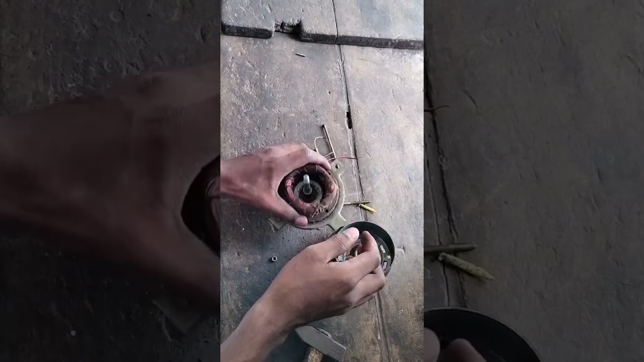 1 inch bullet fan ka soft kaise change kare # electronics A2Z Work # bullet fan repairing 