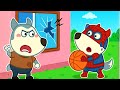 Uh Oh! Lycan Breaks the Window & Learns a Lesson 🏀💥 Funny Kids Story
