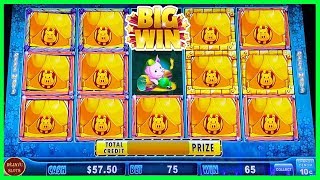 BIG WIN! HUFF N’ PUFF LOCK IT LINK SLOT MACHINE | BONUS | LIVE SESSION