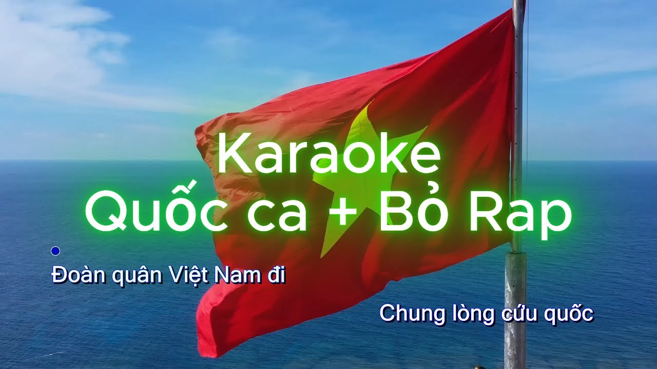 (Karaoke Full Quốc ca - Bỏ Rap) Thịnh Vượng Việt Nam Sáng Ngời | phối A80 - buitruonglinh