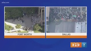 Looting Continues In Dallas After Peaceful Protests Turn Chaotic