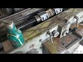 밀링 테이블 분리 방법과 테이블 내부이송기어설명 milling machine maintenance