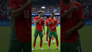 المنتخب المغربي في أولمبياد باريس 2024😬🔥🇲🇦 #كرة_القدم #المغرب #football #maroc #bono #morocco