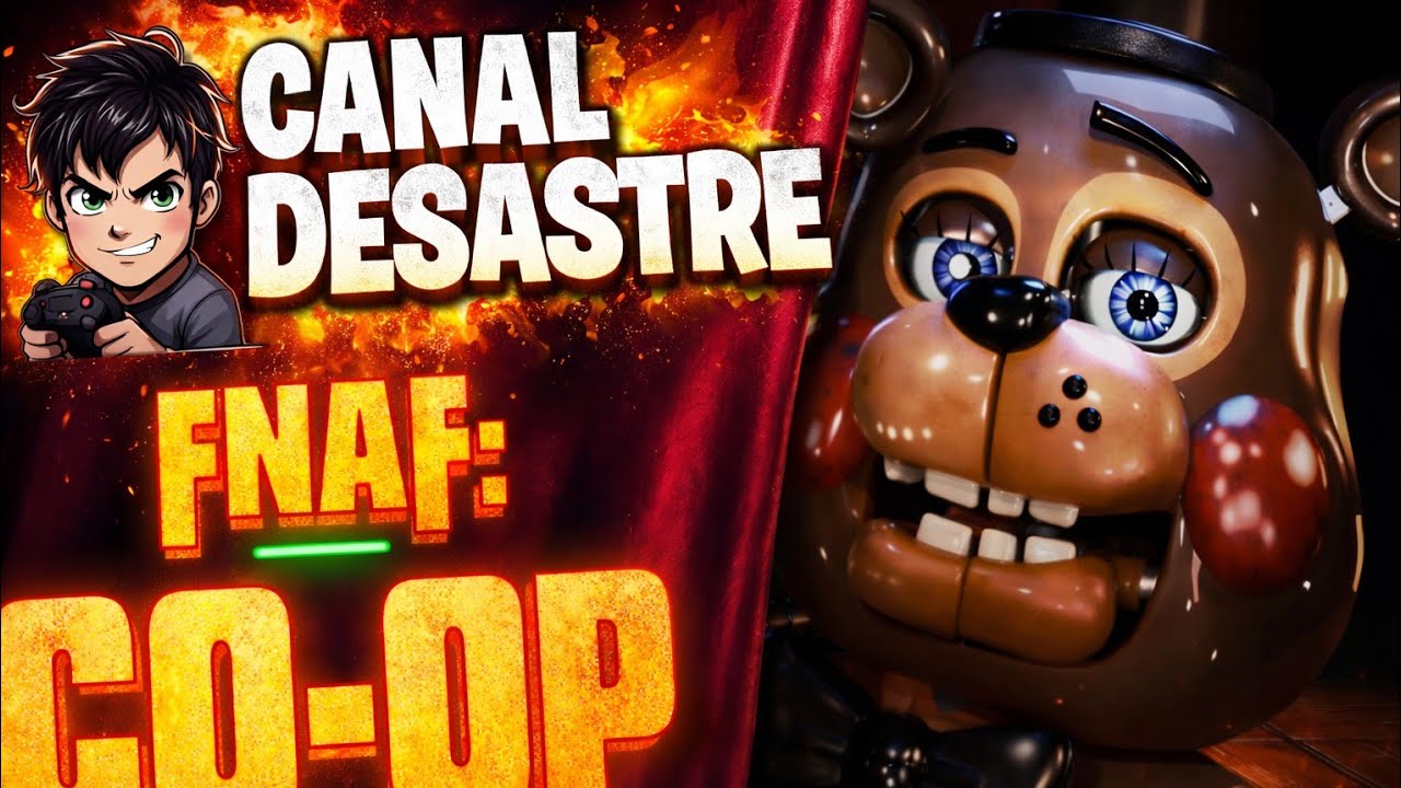 JUGANDO a FNAF Cooperativo 