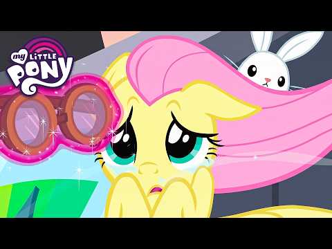 My Little Pony 🦄 Can Fluttershy OVERCOME her Fears? ✨ HURRICANE FLUTTERSHY! ✨ Cartoons for Kids