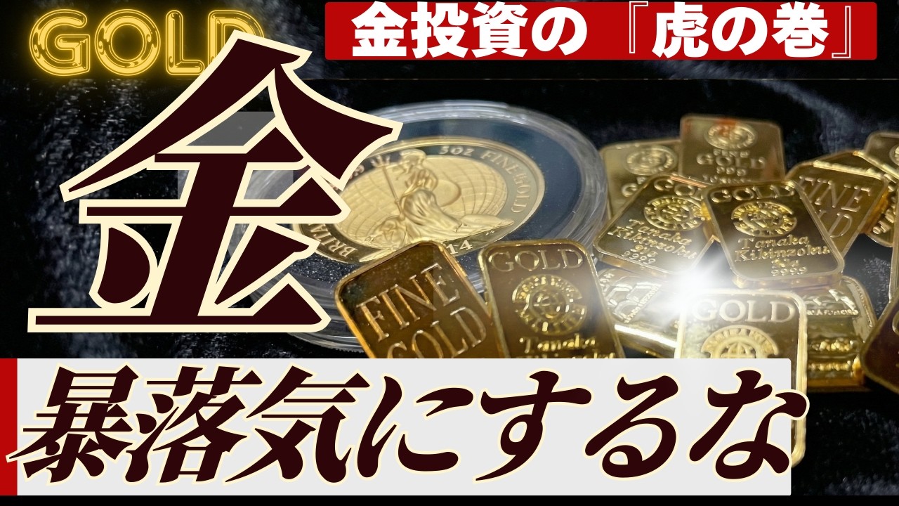 【不安な人は見て！】金投資の「虎の巻」🔰初心者向けポートフォリオ設計・組み込み方・失敗パターン
