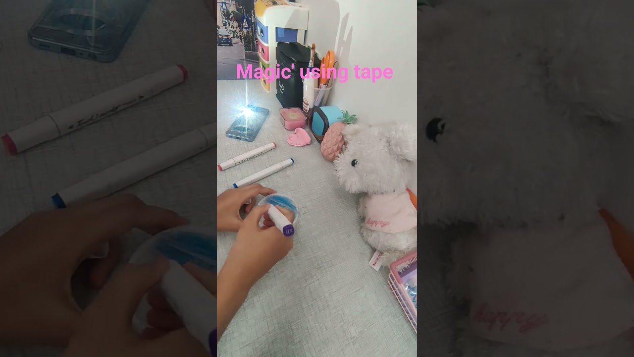 magic using tape 