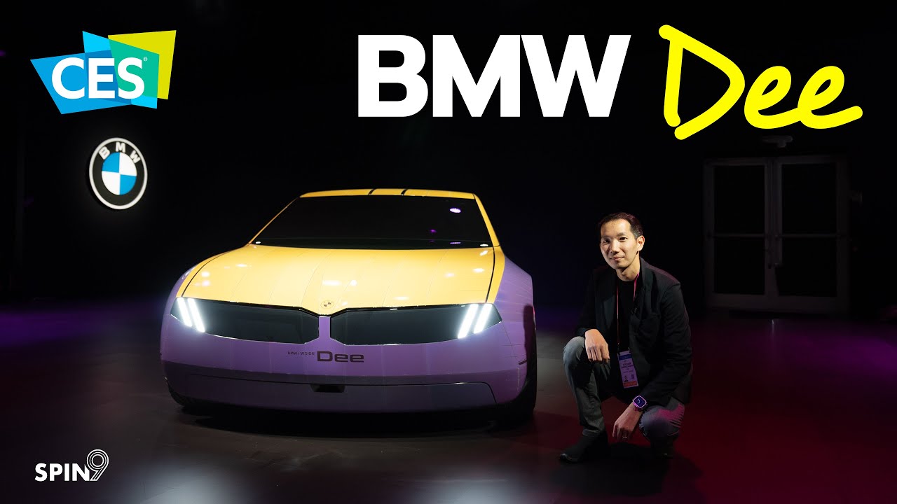 [spin9] พาชม BMW i Vision Dee — รถต้นแบบสุดล้ำ โชว์แพลตฟอร์มใหม่ของ BMW ขายปี 2025
