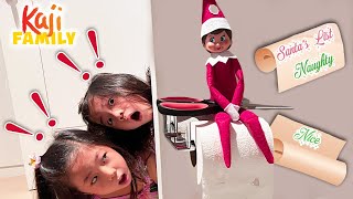 OH NO! Elf on the Shelf is BACK!