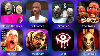 Barbie Granny 2, Evil Father, Granny 3, Eyes, The Twins, Mr Meat, Horror Tale,Witch Cry Horror Game screenshot 5