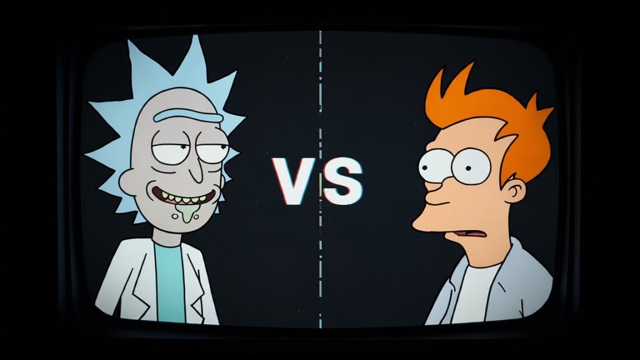 Rick y Fry: ¿Quién reina en la ciencia ficción animada?