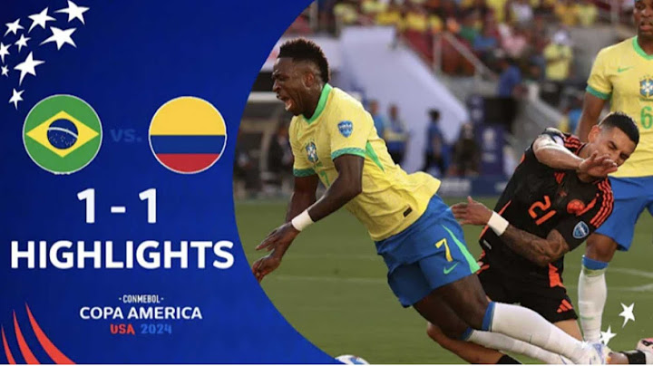 Brasil🇧🇷 vs Colombia🇨🇴 1-1 Resumen y Goles | Copa America 2024