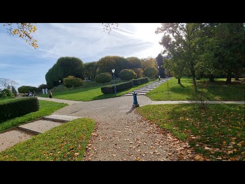 🍁 Парк 🍁 Бют-дю-Шапо-Руж. 19 мікрорайон Парижу. Parc de la Butte-du-Chapeau-Rouge. Paris 🇨🇵