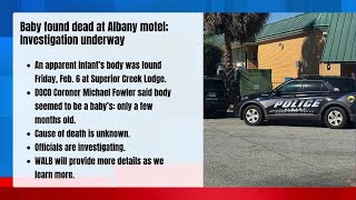 Baby found dead at Albany motel; Officials investigating